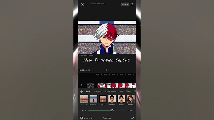 New Transition CapCut | CapCut Tutorial In Channel