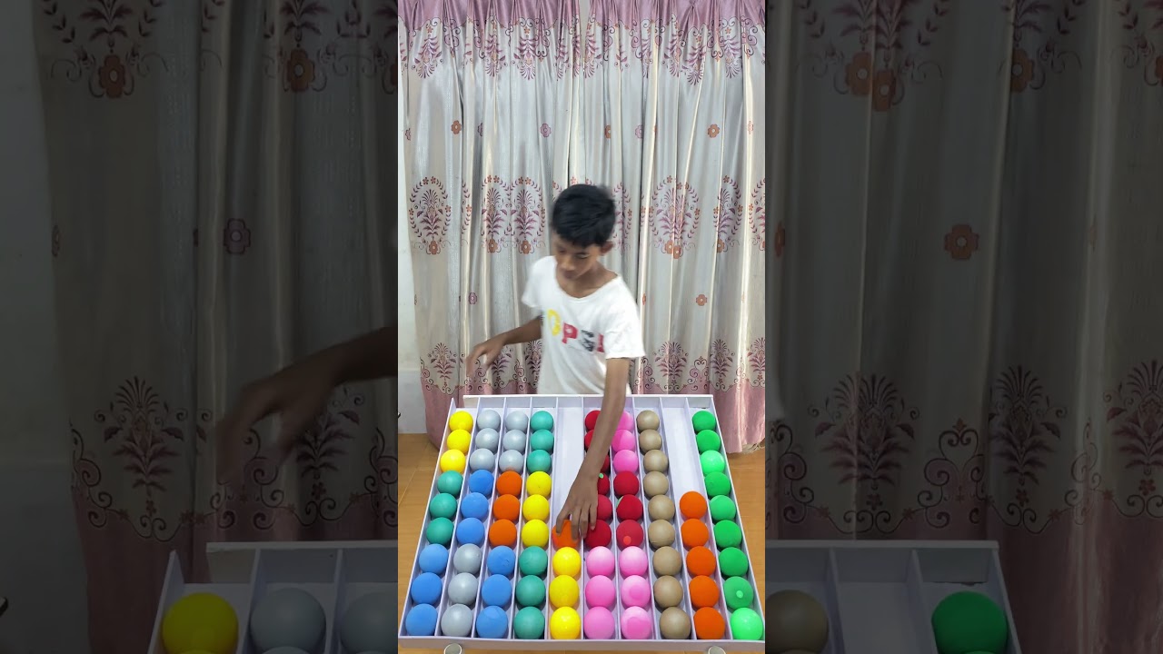 Game Challenge Sort Color Ball Puzzle