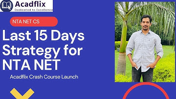 Last 15 Days Preparation Strategy for NTA NET Computer Science