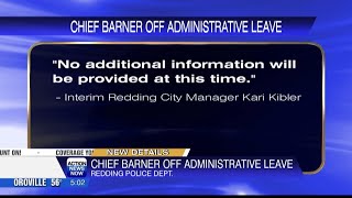 Redding Vice Mayor sounds off on why Police Chief Brian Barner was reinstated just days after being