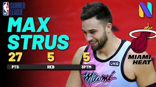 Max Strus 27 Points 816 5 Rebs 5 Made Threes Miami Heat Vs Den State Warriors