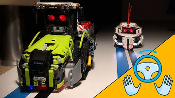 SELF DRIVING car, tractor, truck Lego Mindstorms EV3