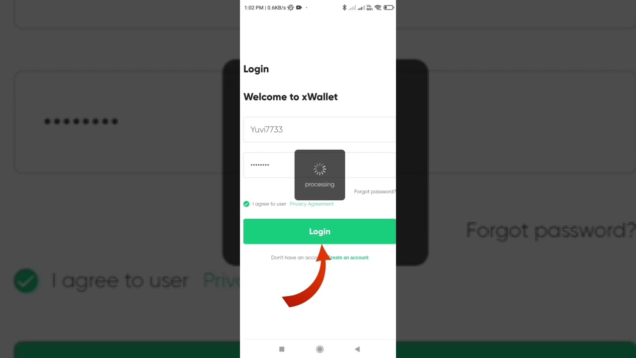 xwallet account create/xwallet में अकाउंट कैसे बनाए|