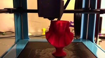 The Micro 3D printer beta M3D -- Test Print Ben Franklins bust