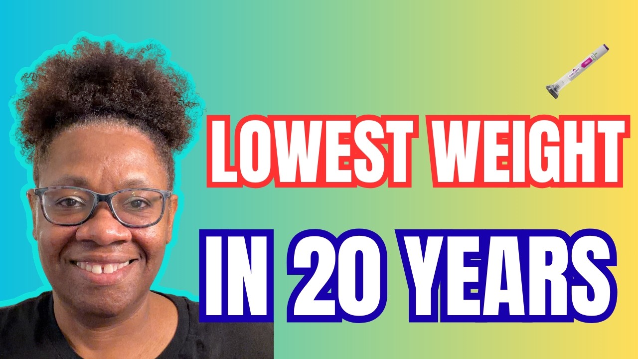 8 Weeks on Mounjaro 10mg — My Lowest Weight in 20 Years