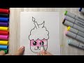 How to draw a Birthday Cupcake