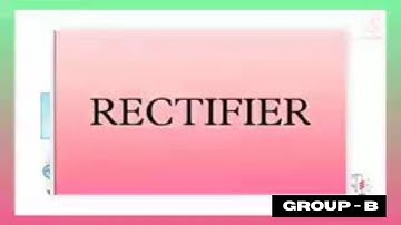 Rectifier Part 4 ।। Analog and Digital Electronics ।। Dee 2nd Year ।। Diploma Electronics