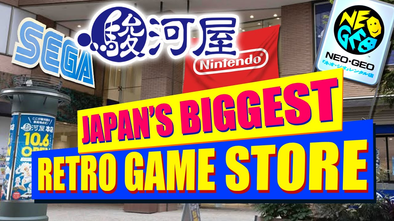 Japan's BIGGEST Retro Game Store! | Surugaya Flagship Location 2025 FULL TOUR