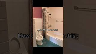 Incredible Bathroom Transformation from old to new