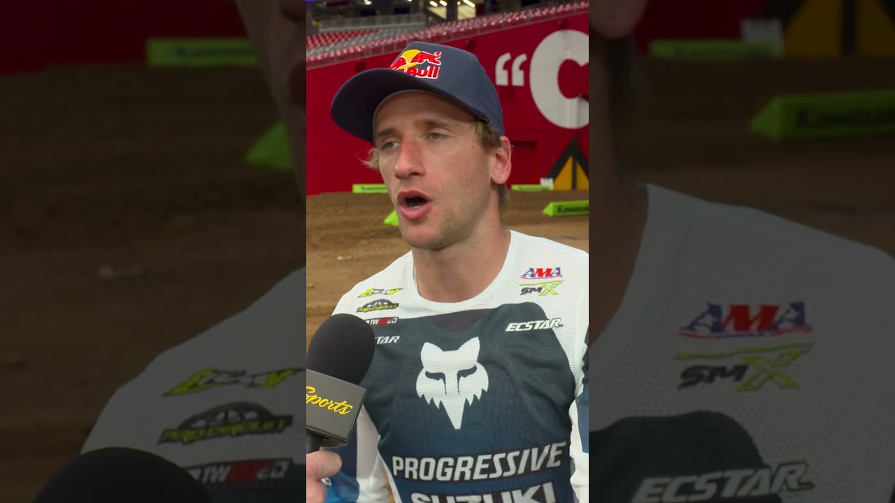 Ken Roczen - Glendale Press Day #supercrosslive
