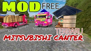 MOD TRUCK CANTER V2 HSD OLENG KAPTEN BUSSID (FREE)