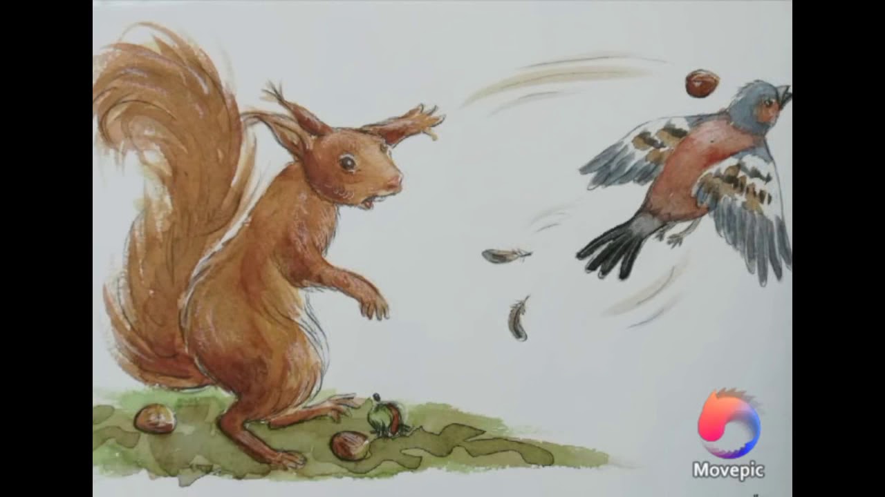 Viky Vic, o veverita neprietenoasa - Povesti scurte pentru copii