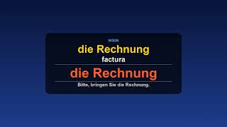 Finanzen &amp; Wirtschaft (A1) | Vocabulario Alemán | Aprender Alemán | Alemán