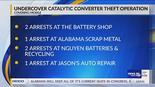 VIDEO: MPD recovers 138 catalytic converters from businesses, makes 6 arrests