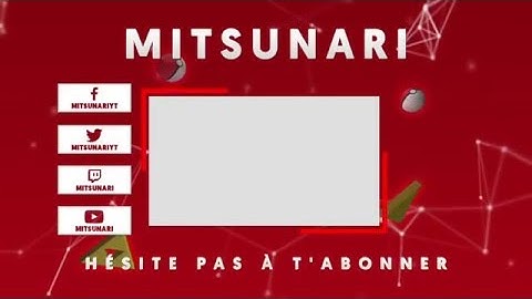 After Effects Animated outro #7 | Mitsunari @YLLiBzify