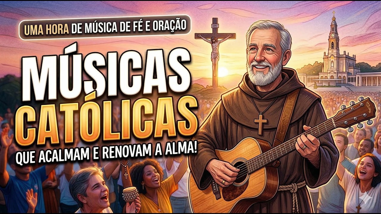 🎶 LIVE AO VIVO – As Melhores Músicas Católicas Para Acalmar o Coração e Sentir a Presença de Deus