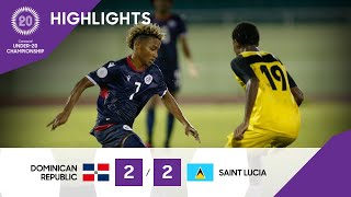 Concacaf Under-20 Championship - Dominican Republic vs Saint Lucia