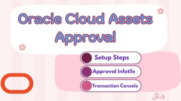 Oracle Cloud Assets Approval from A to Z