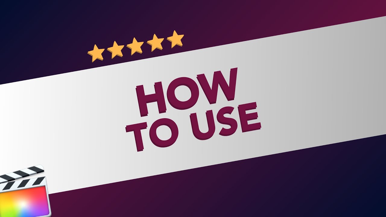 Reviews & Testimonials Templates Tutorial for FCPX