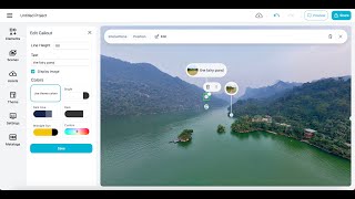 POV: create a virtual tour of outdoor attractions