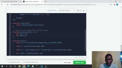 HackerRank Sales by Match using Javascript