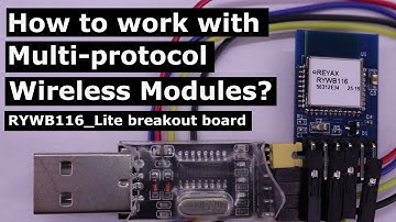 How to work with Multi-protocol Wireless Modules? (RYWB116_Lite, HTerm)