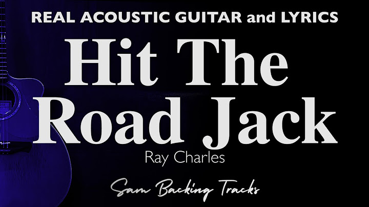 Hit the Road Jack Acoustic version - Acoustic performance video thumbnail