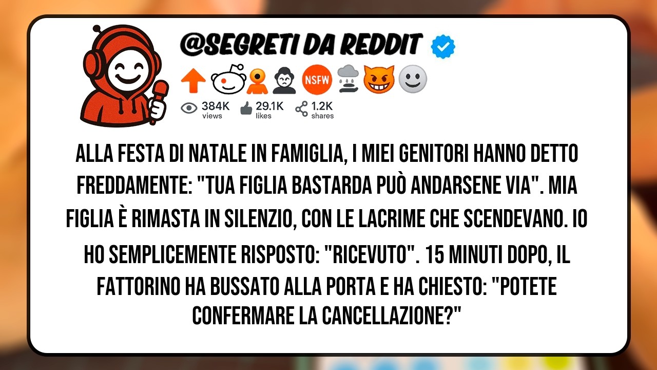 Ho incartato i regali di Natale per mio fratello, i miei genitori e mio nipote: migliaia di dollari, risparmiati per mesi. Sul pavimento del mio soggiorno, con mia figlia di otto anni che...