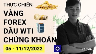 Giá Vàng tuần này - Xu hướng Forex - Giá dầu - Chứng khoán cơ sở tuần 49-2022 (05 - 11/12)