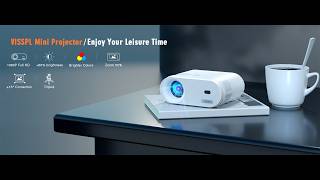 VISSPL Mini Projector - A Home Cinema in Your Hands