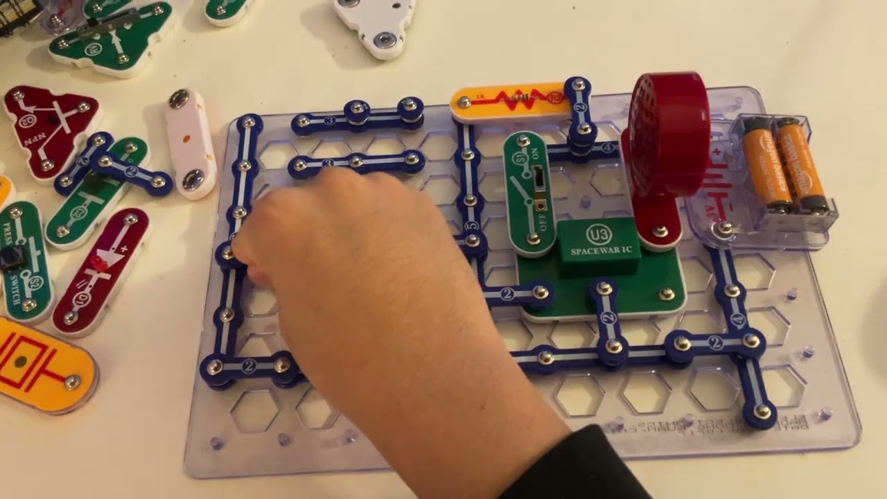 Electronic Snap Circuits: Mind Reading and Enhanced Quiet Zone Games