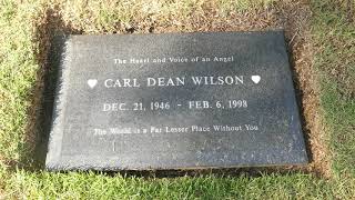 The Beach Boys Musician Carl Dean Wilson Grave Westwood Los Angeles California USA October 2020