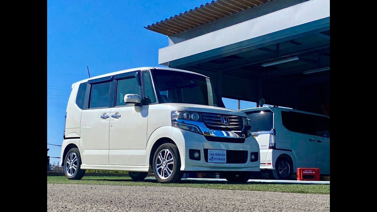 N BOXカスタム G・SSパッケージ 内外装綺麗です！両側電動スライドドア