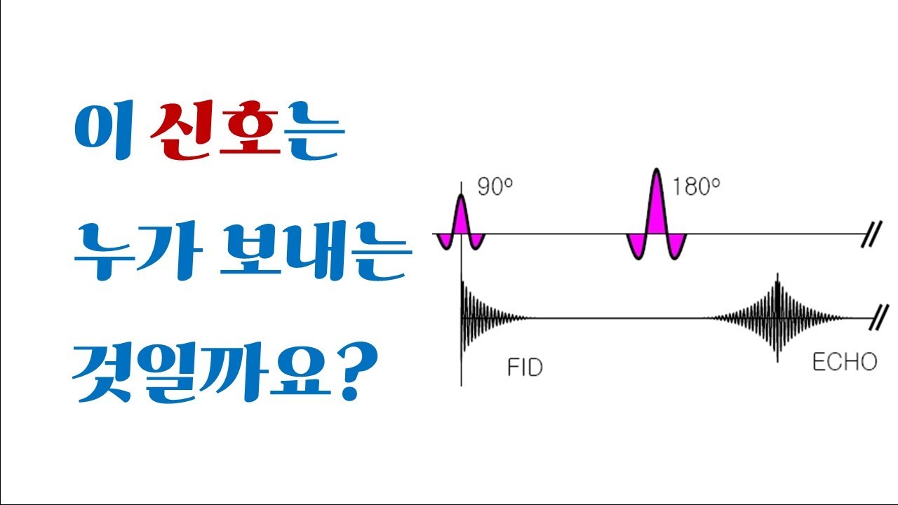 MRI PART 4. MRI 시퀀스