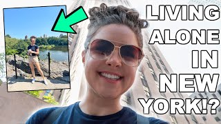 24 Hours Alone In NYC !! First Solo Adventure :)