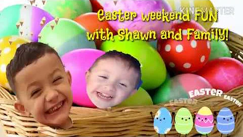 Fun and play on Easter day with Shawn! Kids playin...