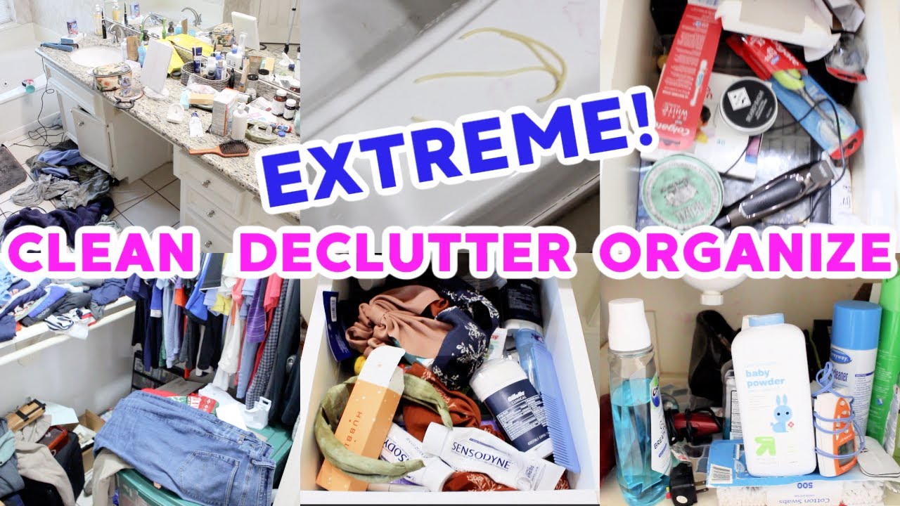 CLEAN, DECLUTTER & ORGANIZE 2021! EXTREME SPEED CLEANING MOTIVATION ...