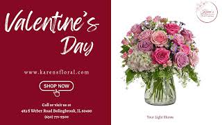 Same-Day Valentine's Flower Delivery | 45+ Chicagoland Communities #valentinesday #samedaydelivery