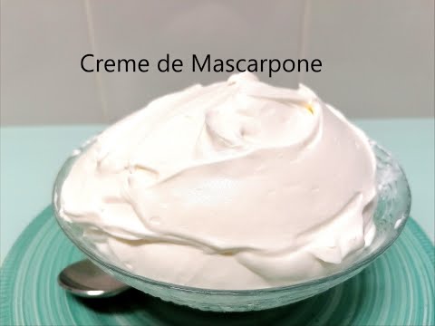 Video Creme de Mascarpone | Com Gosto - youtube