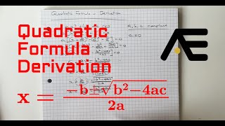 Quadratic Formula Derivation
