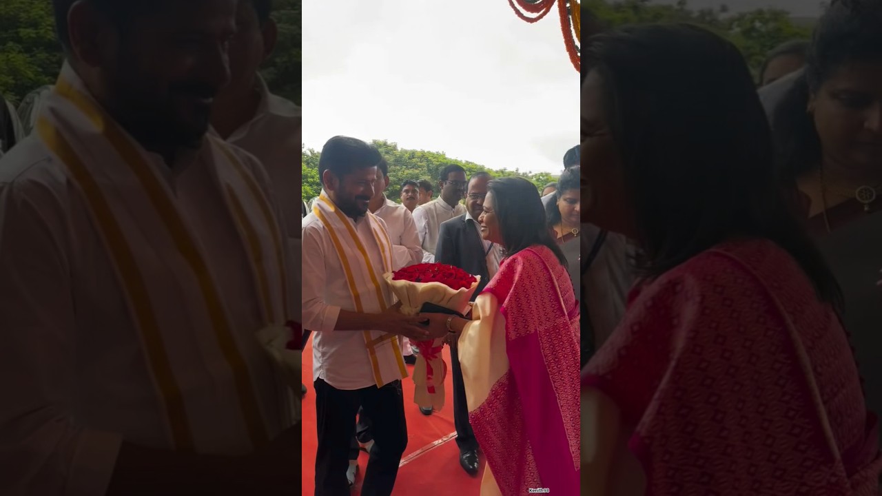 TELANGANA CM REVANTH REDDY GAARU⚡ At Inauguration of INTEGRATED SUB - REGISTER OFFICE #congress