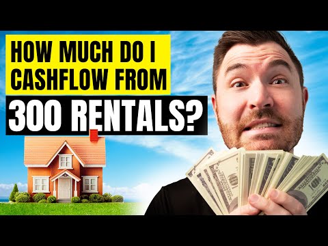 How Much I Cash Flow on 300 Rentals | Calculating Cashflow!!