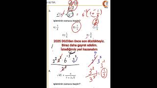 Fragmandgs Matematik Son 10 Yılın Çıkmış Ondalık Ve Üslü Sayılar Soruları