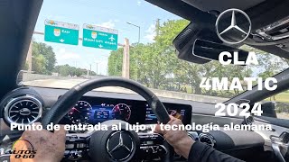 Mercedes-Benz CLA 4MATIC 2024, la puerta de entrada al lujo alemán