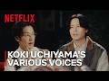 Koki Uchiyama's Vocal Range Across Anime Characters | Podflix | Netflix Anime