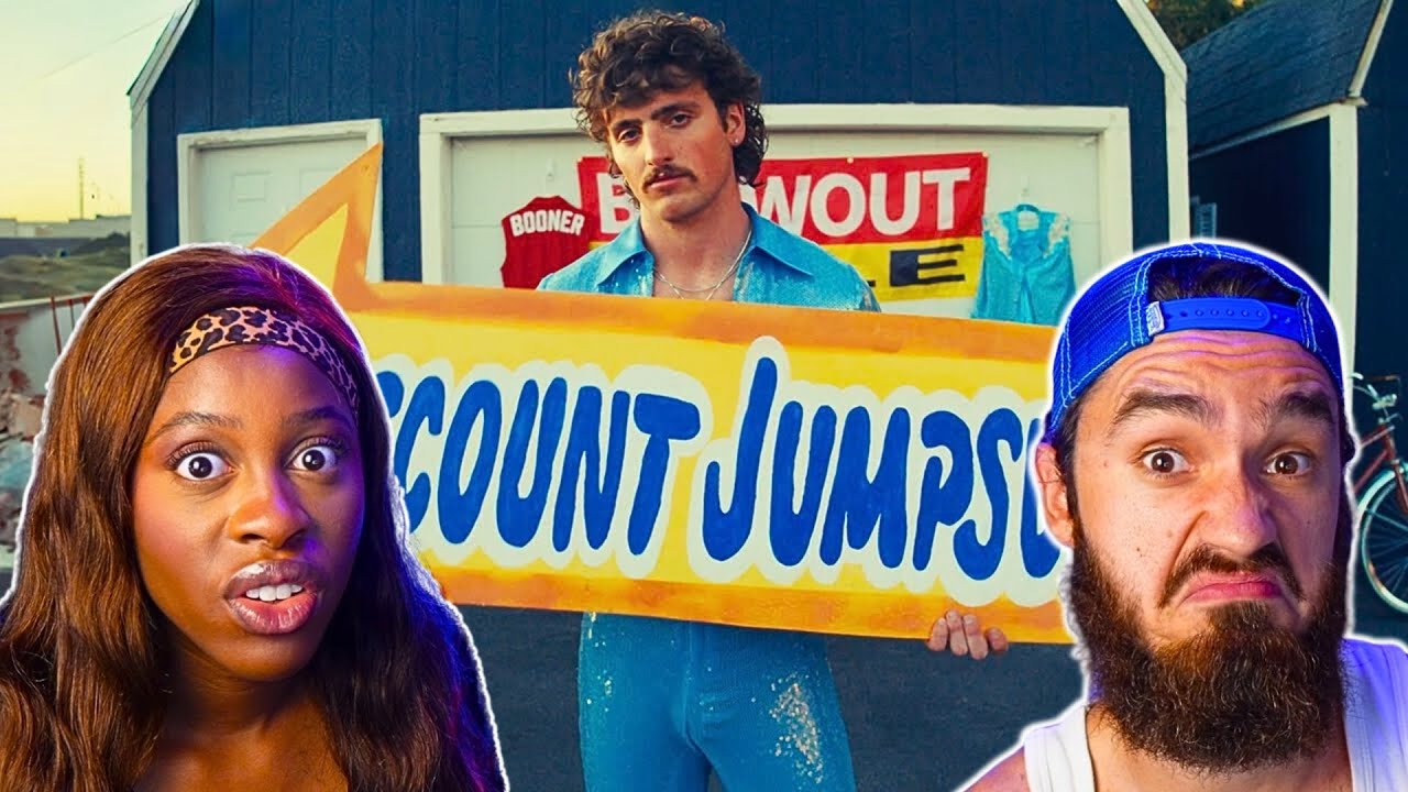 Couple Reacting to Benson Boone - Mr Electric Blue (Official Music Video) 😱