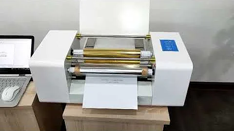 AMD360D foil printer for wedding cards, invitation cards, papaer, pvc