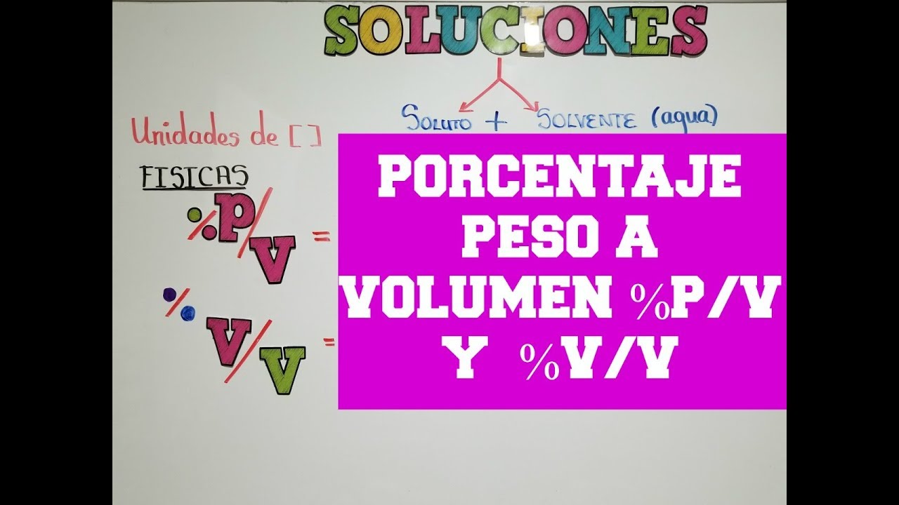 porcentaje-peso-a-volumen-p-v-youtube