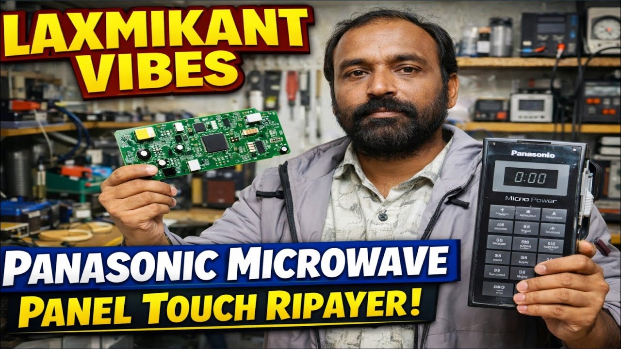 Panasonic Microwave Touch Panel Repair | Microwave Oven Touch Problem Solution | Hindi