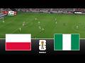 POLAND vs NIGERIA - International Friendly 2026 / Full Match All Goals / PES 21 Gameplay